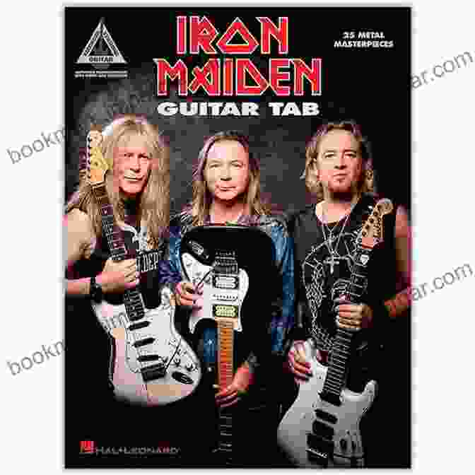 25 Metal Masterpieces Guitar Recorded Versions Book Cover Iron Maiden Guitar Tab: 25 Metal Masterpieces (Guitar Recorded Version)