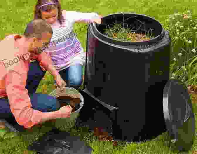 A Backyard Compost Bin Filled With Organic Waste Beyond 40%: Record Setting Recycling And Composting Programs