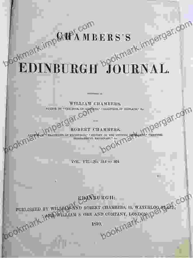 A Beautifully Illustrated Page From Chambers Edinburgh Journal Volume 17 Chambers S Edinburgh Journal No 422 Volume 17 New January 31 1852