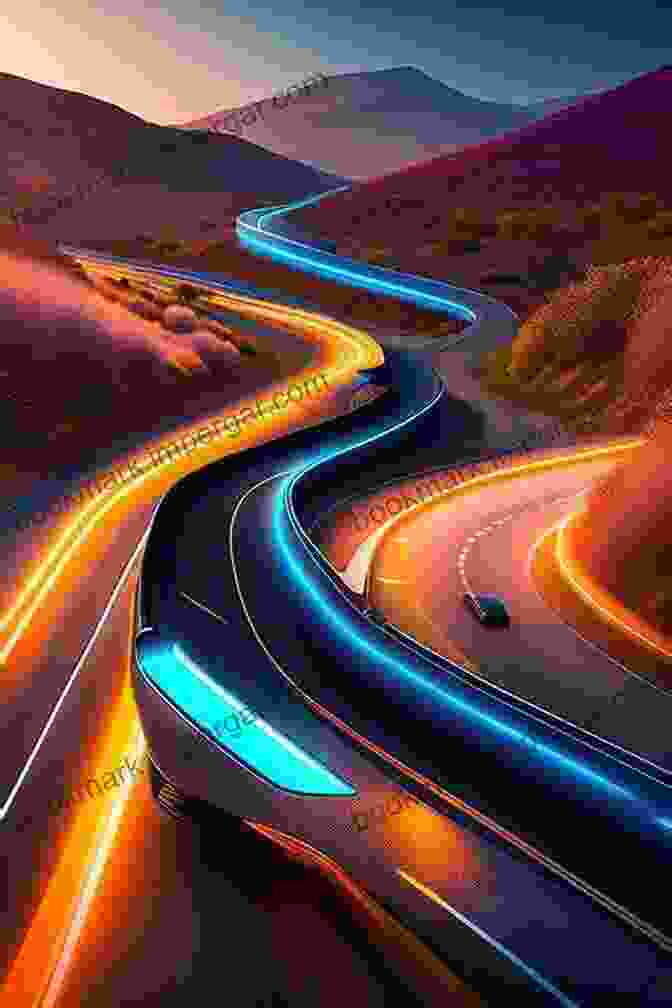 A Car Navigating A Winding Road With Precision An To Recreation Area Roads