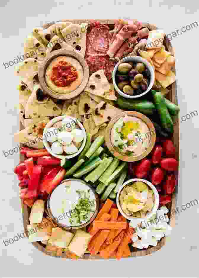 A Colorful Platter Of Mediterranean Delicacies, Including Olives, Cheese, Bread, And Dips Greek And Bowls Cookbook: 2 In 1: 140 Recipes For Traditional Mediterranean Food