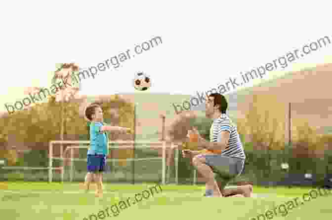 A Father And Son Playing Outside, Laughing And Having Fun. Like Dad Like Son (Family Life)