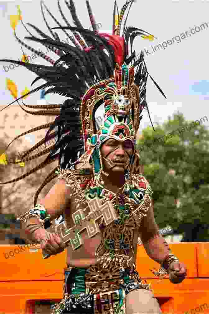 A Fierce Aztec Warrior Adorned In Intricate Ceremonial Attire, Representing The Embodiment Of Courage In Aztec Society. The Cost Of Courage In Aztec Society: Essays On Mesoamerican Society And Culture