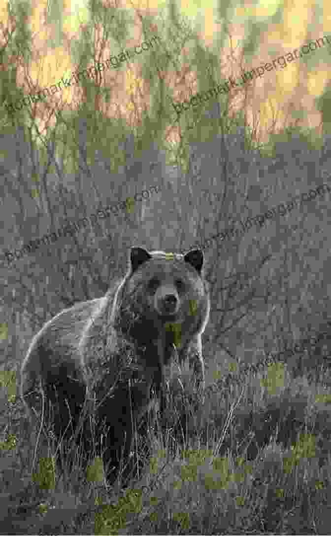 A Grizzly Bear Roams The Dense Undergrowth Teewinot: A Year In The Teton Range