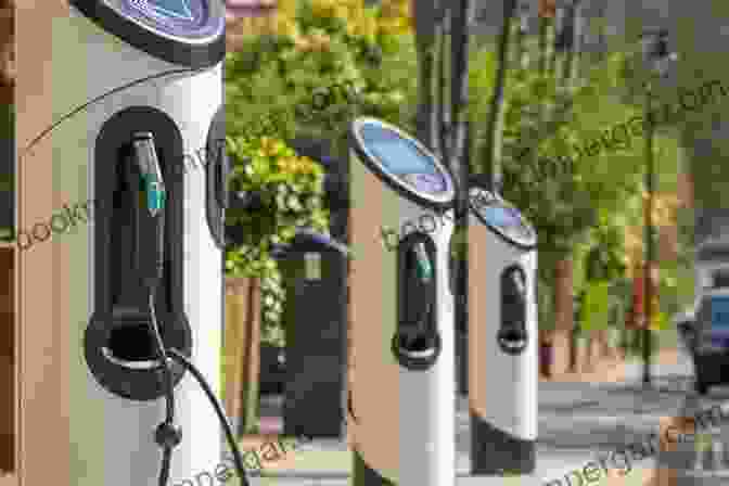 A Group Of Electric Cars Charging At A Public Charging Station Green Planet: All About Green Technologies And Science