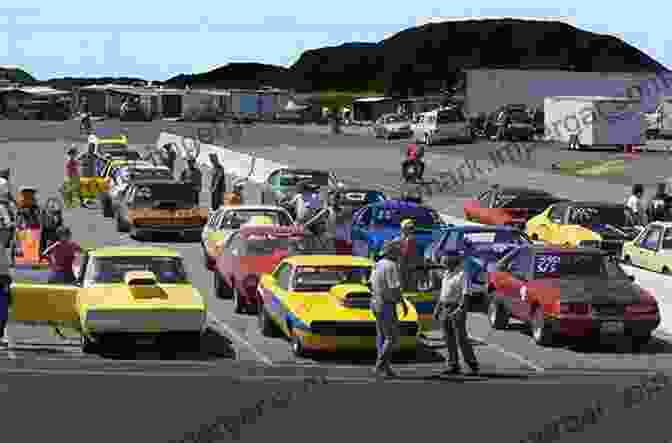 A Group Of Hot Rodders Posing With Their Cars At The Spokane County Raceway. Spokane Hot Rodding (Images Of America)