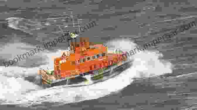 A Sleek, Modern Lifeboat Cutting Through The Waves At High Speed Never Turn Back: The RNLI Since The Second World War