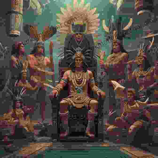 A Solemn Gathering Of Aztec Nobles, Embodying The Significance Of Courage In Aztec Social Structure. The Cost Of Courage In Aztec Society: Essays On Mesoamerican Society And Culture