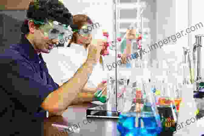 A Student Wearing A Lab Coat And Safety Goggles Conducting A Science Experiment In A Laboratory Experiments In Biochemistry: A Hands On Approach (Brooks/Cole Laboratory)