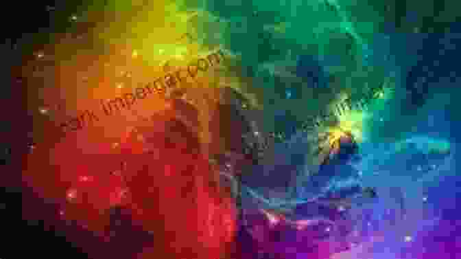 Image Of A Colorful Nebula With Stars And Galaxies In The Background Life In The Universe (2 Downloads)