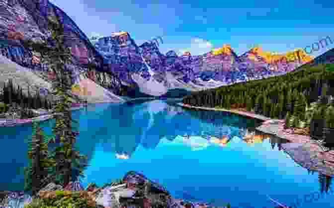 Mountains With A Lake In The Foreground Canada In The Frame (Modern Americas)