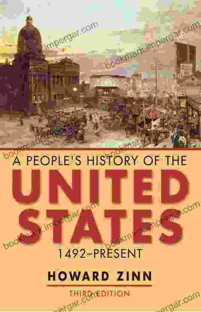 People's History Of The United States Book Cover With An Illustration Of Native Americans, Slaves, Workers, And Activists A People S History Of The United States: Abridged Teaching Edition