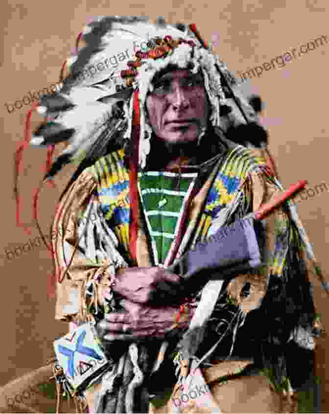 Portrait Of A Native American Leader Showcasing Resilience And Pride North American Indian: An Overview Of History Timeline