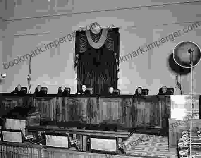 Supreme Court Justices Seated In Their Ornate Courtroom, Engaged In A Lively Discussion. Have To History: A Wall Of Education: What The Supreme Court Really Says (and What It Really Doesn T) About The Separation Of Church And State In Education ( Have To History 2)