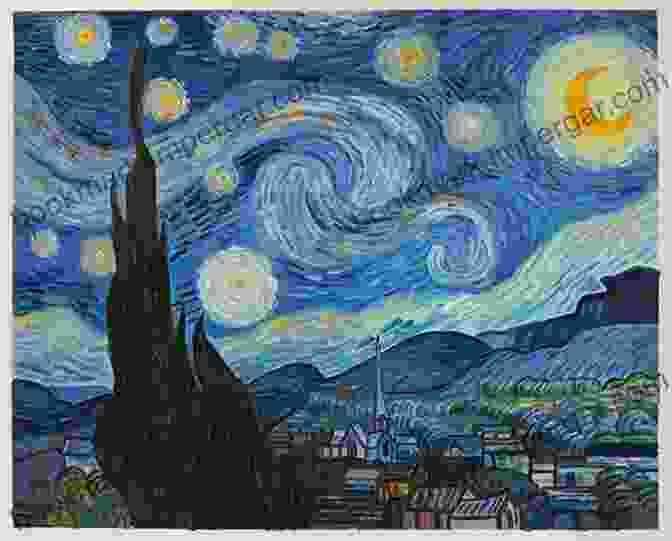 Vincent Van Gogh's Starry Night, A Vibrant Depiction Of A Swirling Night Sky. Famous Works Of Art And How They Got That Way