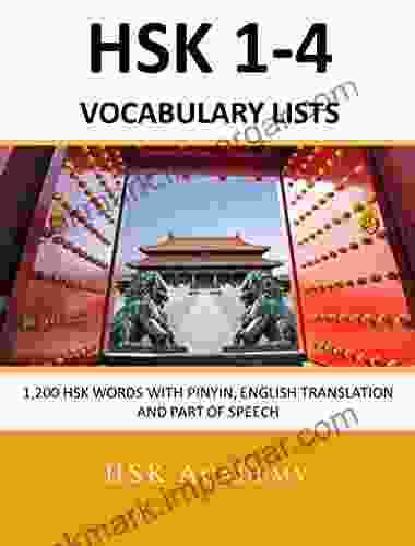 HSK 1 4 Vocabulary Lists: 1 200 HSK Words With Pinyin English Translation And Part Of Speech