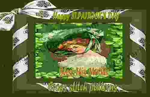 Bless This Mother Happy ST PATRICKS DAY Cross Stitch Patterns: St Patrick S Day Celtic Women With Shamrock Frames Perfect Gift Clever Needlework Ideas Modern To Picture Frame Pillows Curtain